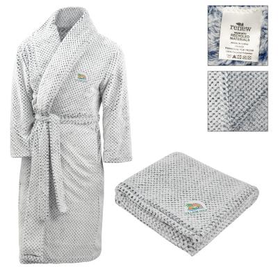 rPET Blanket and Robe Kit with Embroidery