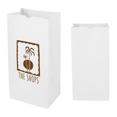 Kraft Paper Bag with Serrated Top - 6.12 x 12.43 in