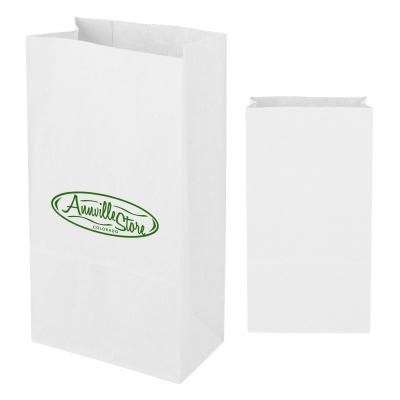 Kraft Paper Bag with Serrated Top - 6 x 11.06 in