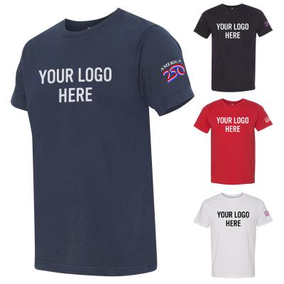 America250 USA Made Fine Jersey Cotton T-Shirt
