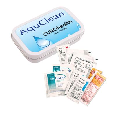 Beach Kit Necessities Hinged Tin with Sunscreen - 3.875 x 2.375 in