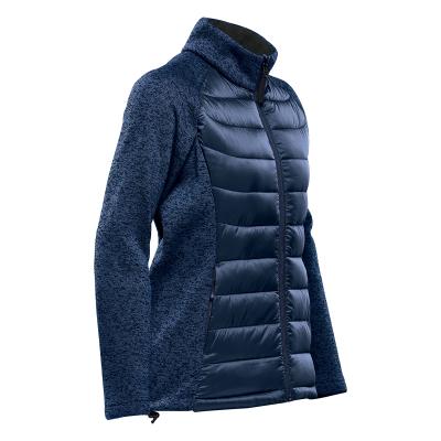 Hybrid Jacket Women's Quilted Thermal with Fleece Sleeves - product view 4