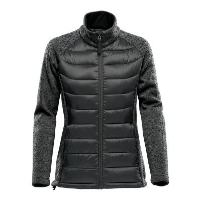 Hybrid Jacket Women's Quilted Thermal with Fleece Sleeves - product view 6