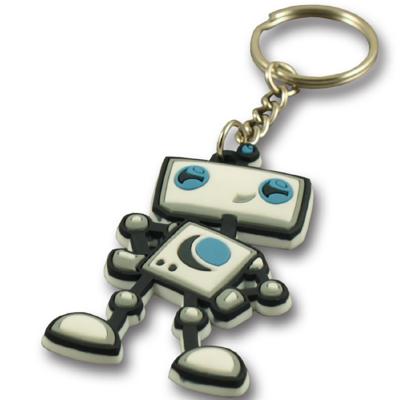 Custom Keychains 3D PVC 6mm Thick - 2.75 x 2.75 in