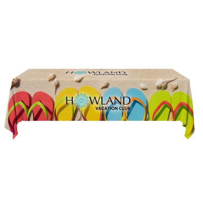 Custom Dye-Sublimated Table Cloth - 300D Polyester