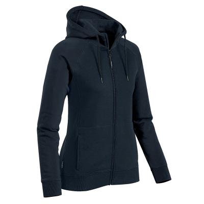 Women's Zip Hoody Cotton Polyester Fleece with Hood - product view 3