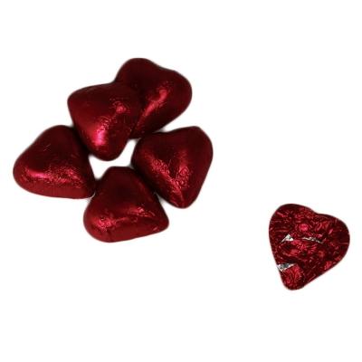 Chocolate Hearts Individually Wrapped with Decal - product view 4