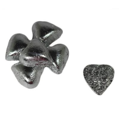 Chocolate Hearts Individually Wrapped with Decal - product view 5