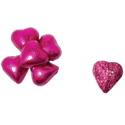 Chocolate Hearts Individually Wrapped with Decal - product view 6