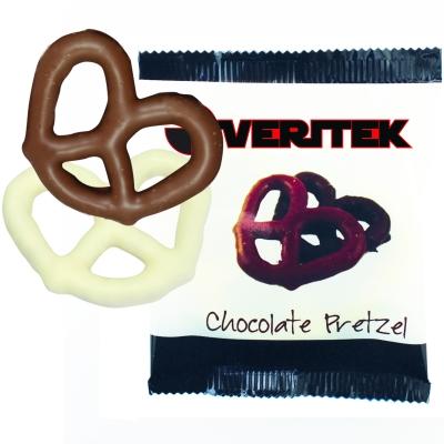 Chocolate Covered Pretzel Individually Wrapped - 3.5 in