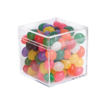 Acrylic Container Cube Shaped with Candy - 2 x 2 x 2 in - product view 4