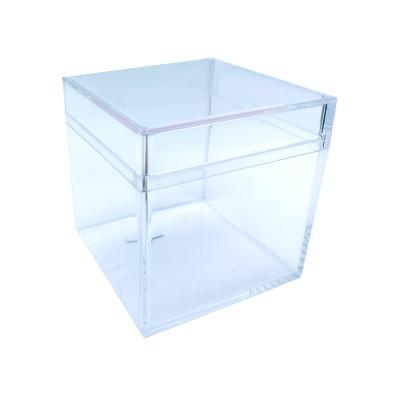 Acrylic Container Cube Shaped with Candy - 2 x 2 x 2 in - product view 5