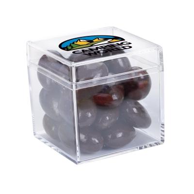 Acrylic Container Cube Shaped with Candy - 2 x 2 x 2 in - product view 6