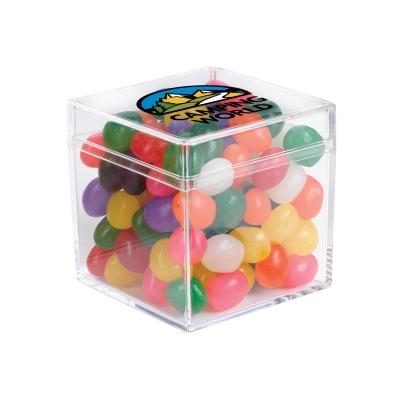 Acrylic Container Cube Shaped with Candy - 2 x 2 x 2 in - product view 8