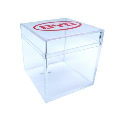 Acrylic Container Cube Shaped with Candy - 2 x 2 x 2 in - product view 9