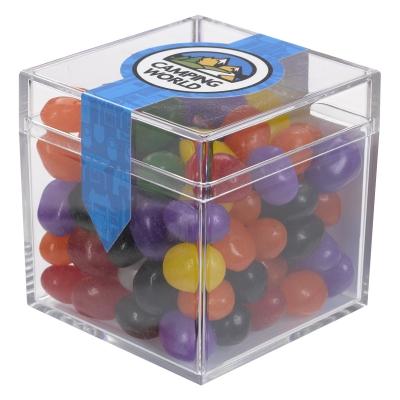 Acrylic Container Cube Shaped with Candy - 2 x 2 x 2 in - product view 13