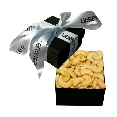 Gift Box Single Serve with Hot Stamp Ribbon - 4 x 2 in