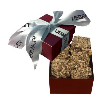 Gift Box Single Serve with Hot Stamp Ribbon - 4 x 2 in - product view 19