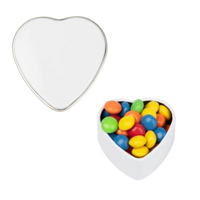 Heart Shaped Tin with Mints or Candy - 1.75 x 1.63 in - product view 15