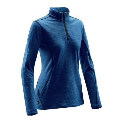 Women's Thermal Quarter Zip with Moisture Management - product view 2