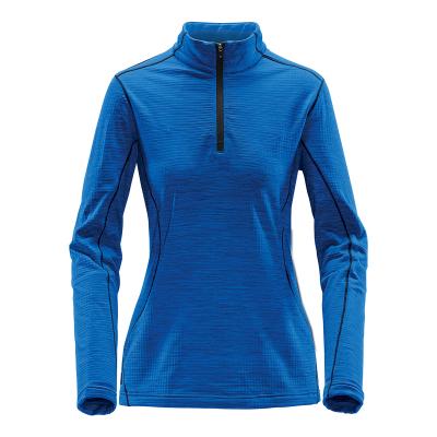 Women's Thermal Quarter Zip with Moisture Management - product view 3