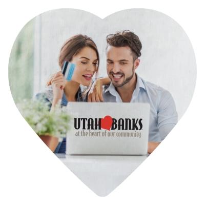 Heart Shaped Microfiber Jar Opener - 5 x 5 in