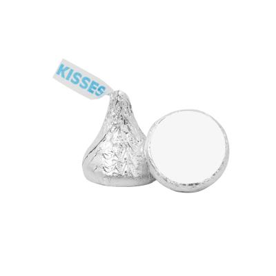 Hershey Kisses Singles with Custom Label - 0.875 in Dia - promotional product with custom logo