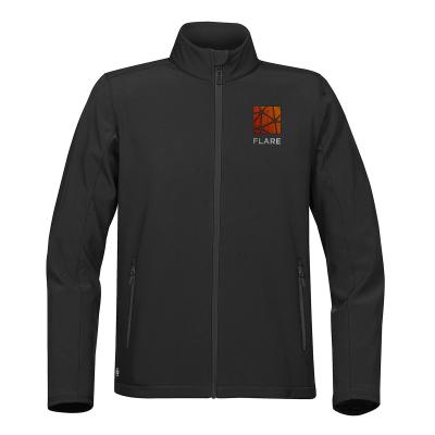 Men's Softshell Jacket with Fleece Lining