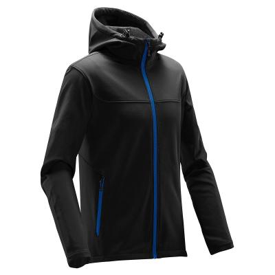 Men's Softshell Hooded Jacket with Fleece Lining - product view 4