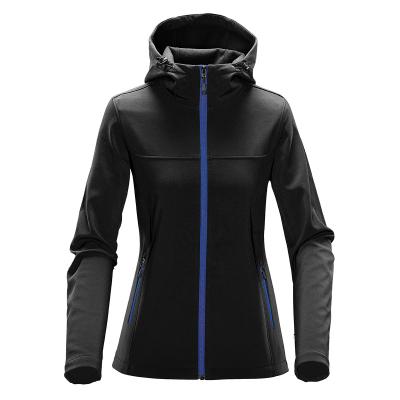 Women's Softshell Hooded Jacket with Fleece Lining - product view 5