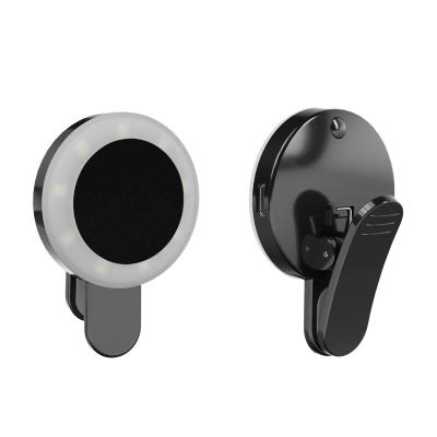 Selfie Light Clip-On LED Ring with Micro-USB - 1½ x 2¼ x 1 in - product view 1