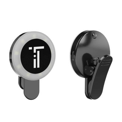Selfie Light Clip-On LED Ring with Micro-USB - 1½ x 2¼ x 1 in - product view 2