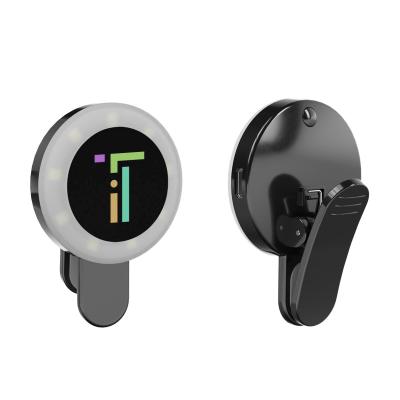 Selfie Light Clip-On LED Ring with Micro-USB - 1½ x 2¼ x 1 in - product view 3