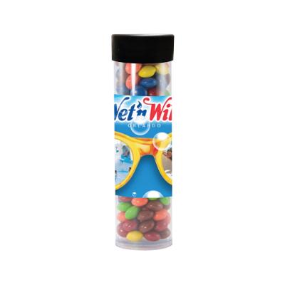 Plastic Tube Large Gourmet Candy USA Made - 4¾ x 1½ in - product view 17