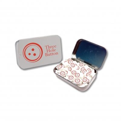 Tin Large Hinged with Printed Mints - 2.73 x 3.875 in - product view 5
