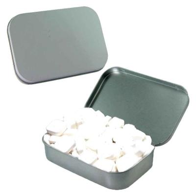 Tin Large Hinged with Printed Mints - 2.73 x 3.875 in - product view 6