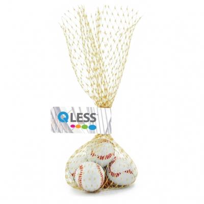 Mesh Bag Candy Gift with Flag - 1.5 x 7 x 1 in