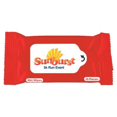 Pet Wipes Soft Resealable Package Travel Size - 10 Pack