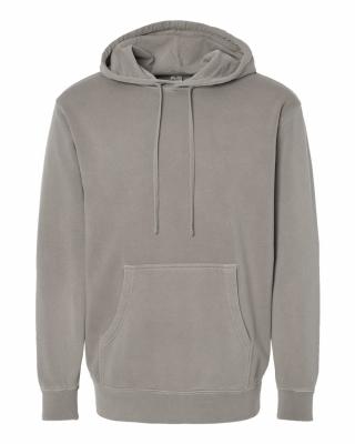 Custom Hoodie Pigment Dyed Cotton Blend with Jersey Lining - product view 6