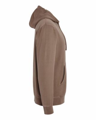 Custom Hoodie Pigment Dyed Cotton Blend with Jersey Lining - product view 7