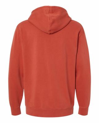 Custom Hoodie Pigment Dyed Cotton Blend with Jersey Lining - product view 11