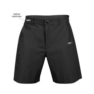 Golf Shorts Recycled Stretch Polyester Moisture Wicking