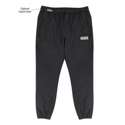 Athletic Joggers Recycled Stretch Polyester with Ankle Zippers