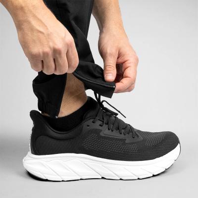 Athletic Joggers Recycled Stretch Polyester with Ankle Zippers - product view 1