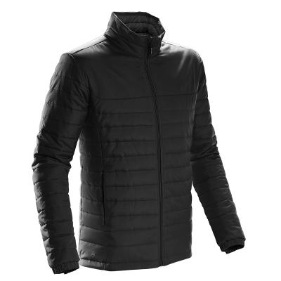 Jacket Men's Quilted Water Repellent with Zippered Pockets - product view 3