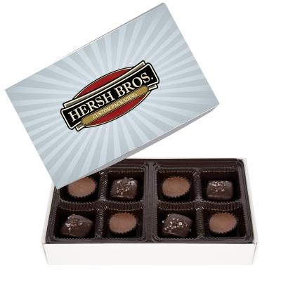 Custom Candy Box Rectangle with 6-Way Insert - 7.5 x 4.5 in - product view 5
