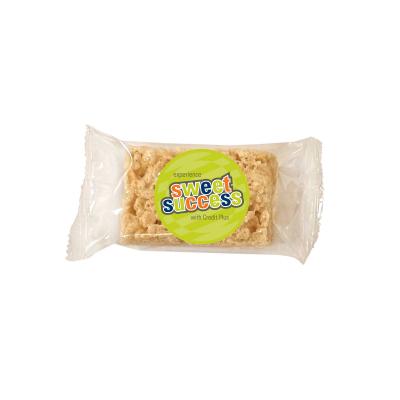 Rice Crispy Treat with Custom Label - 4.75 x 2 x 1 in