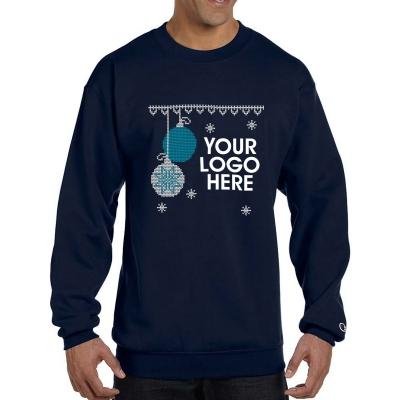Holiday Ugly Sweater Crewneck Sweatshirt Eco (Unisex) - product view 2