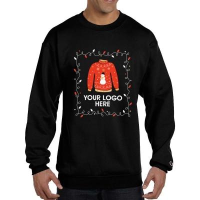 Holiday Ugly Sweater Crewneck Sweatshirt Eco (Unisex) - product view 5