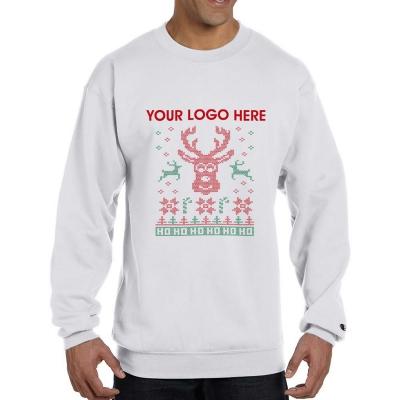 Holiday Ugly Sweater Crewneck Sweatshirt Eco (Unisex) - product view 12